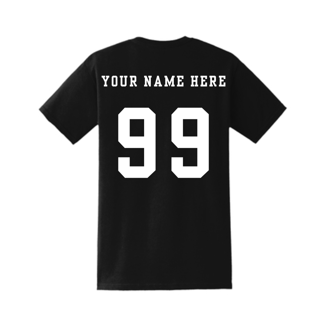 Custom Name and Number on Back